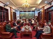 Trường Đại học Nông Lâm Thái Nguyên tư vấn hướng nghiệp, tuyển sinh cho chiến sĩ Trung đoàn 246 xuất ngũ