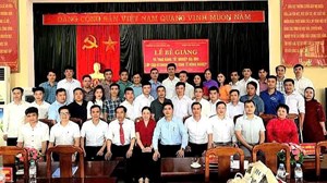 Lễ bế giảng và trao bằng tốt nghiệp đại học lớp CBA-KTNN54 hệ vừa làm vừa học